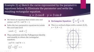 10.6 Parametric Equations