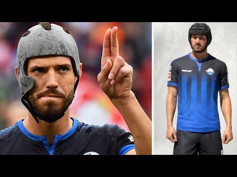 В FIFA 20 ЕСТЬ ФУТБОЛИСТ, КОТОРЫЙ ИСПОЛЬЗУЕТ ШЛЕМ КАК ТАЛИСМАН | FIFA 20 ФУТБОЛИСТЫ В ШЛЕМАХ