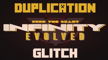 Minecraft Infinity Evolved (Duplication Glitch)