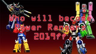 Who will become Power Rangers 2019?