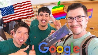 США - Посещение Apple и Google