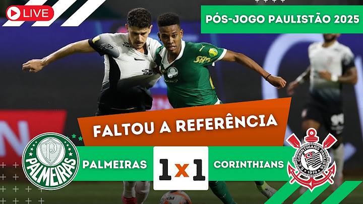 PÓS-JOGO DO CLÁSSICO | PALMEIRAS 1X1 CORINTHIANS | COLETIVA ABEL FERREIRA | #PAULISTÃO