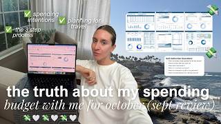 What I Spent in a Month as a Self-Employed 31-Year-Old | September Money Review & October Budget