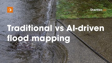 A comparison between traditional flood mapping and AI-driven flood mapping