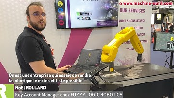 Programmation simplifiée de robots industriels pour un non spécialiste de la robotique Fuzzy Logic