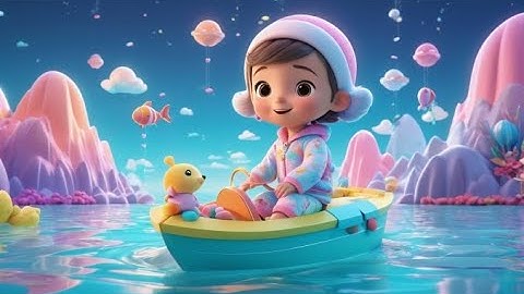 Sail to Dreamland | Gentle Bedtime Song for Kids | Soothing Sleep Rhyme for Toddlers