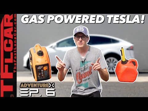 Can You Charge A Tesla With A Portable Generator? We Give it aTry! | Adventure X Ep.6