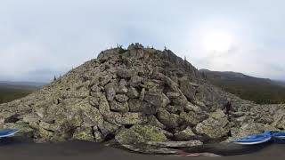 Ural Mountain &quot;Yeremel&quot; climbing on 360 (Insta 360 Pro) with Christian Craken