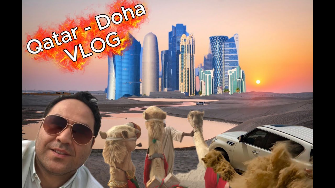 Qatar - Doha : Old Town - Camel Tropy - 4 X 4 Dune Bashing