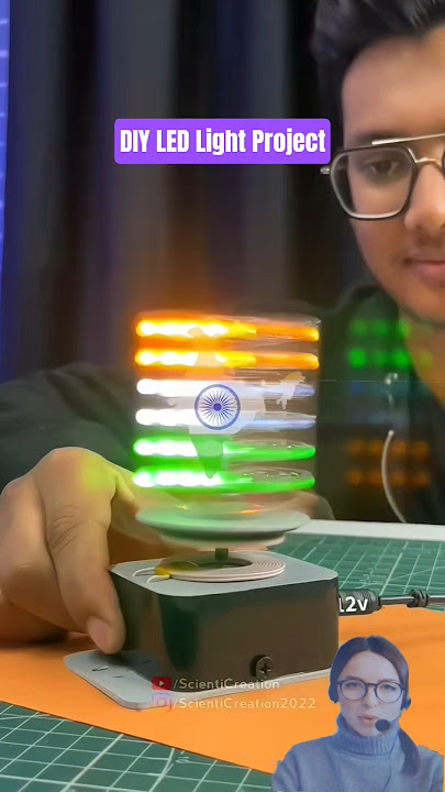 💡LED Light DIY Project✨ #shorts #led #lighting