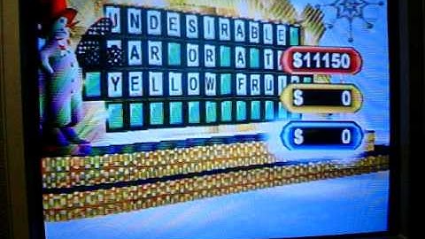 Wheel of Fortune 2nd Edition Playstation Run Game 23 Part 1