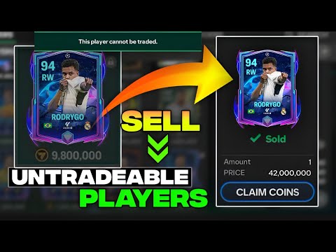 How To Sell Any Untradeable Player In Fc Mobile 24