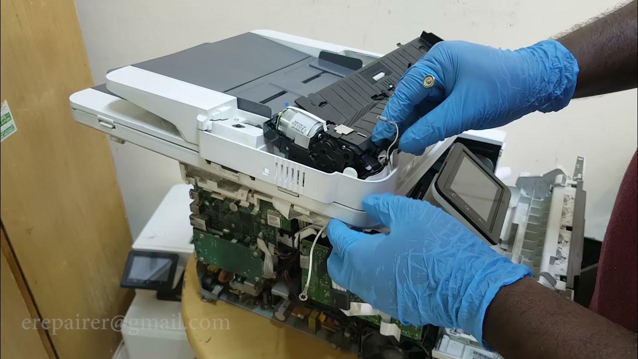 Document feeder mispick HP LaserJet Pro MFP M426fdw how to repair YouTube