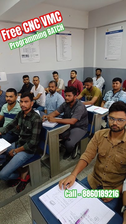 free CNC VMC PROGRAMMING AND practical training with 100 percent ...