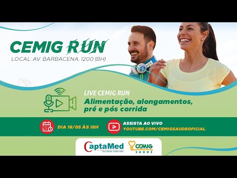 Live Cemig Run: Alimentação e alongamentos pré e pós corrida
