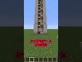 マイクラでできる最速エレベーターは？？【マインクラフト/Minecraft】【ゆっくり実況】 #shorts #minecraft #マインクラフト #マイクラ