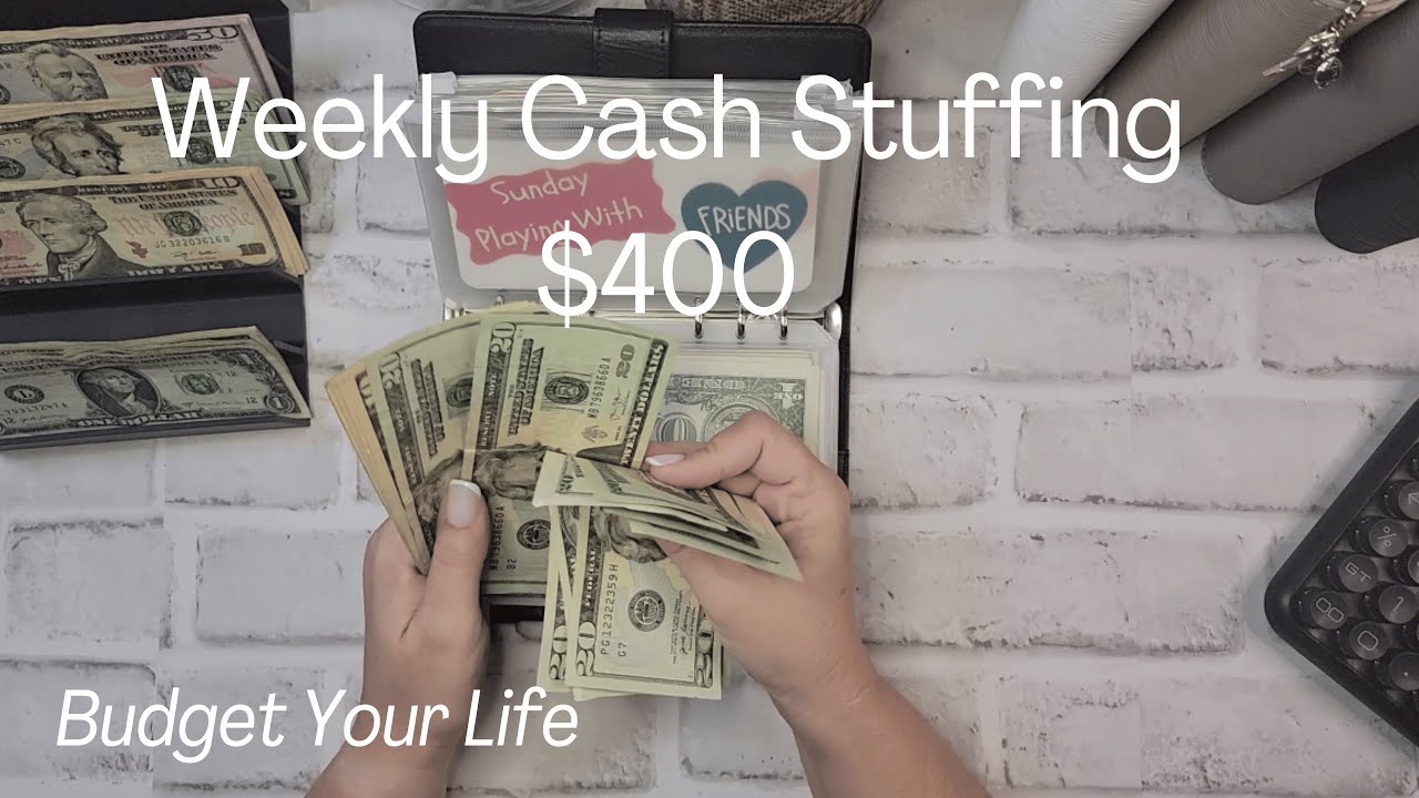 Cash Stuffing $400 | Cash Envelope System - YouTube