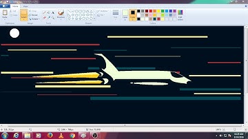 [Requested Video] Draw Material Design Spaceship/Rocket in MS Paint!