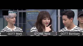 IZONE Yena & GOT7 MarkBam (Mark, Bambam) moments in Prison Life of Fools (Mafia) Part 1 - Episode 9