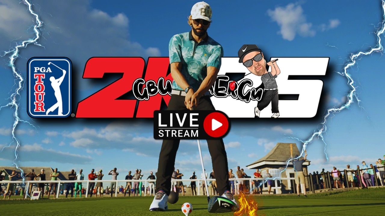 🔴 Playing True Sim, Societies & Viewer Course Suggestions On The HARDEST DIFFICULTY | PGA TOUR 2K25