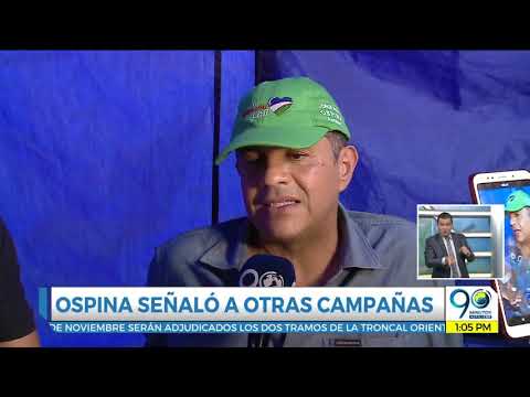 Oct 11 2019 Así vivió Jorge Iván Ospina sus primeras horas en huelga de hambre, dice que continuará