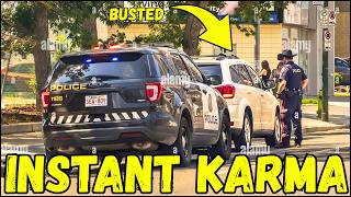 INSTANT POLICE KARMA  INSTANT JUSTICE & CONVENIENT COPS