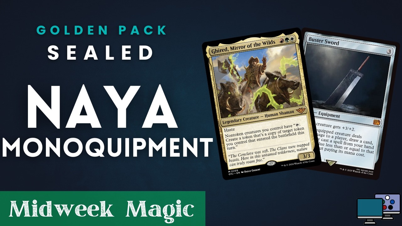Golden Pack Sealed - Naya Monoquipment | Midweek Magic