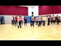 Sleepy eyes  line dance dance  teach in english  