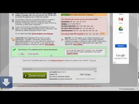 Dosyalarınızı PDF 'ye çevirin