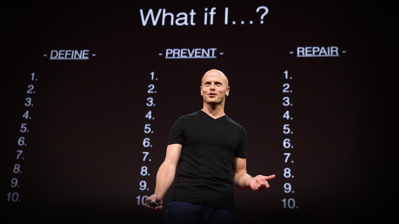 Why You Should Define Your Fears Instead Of Your Goals | Tim Ferriss