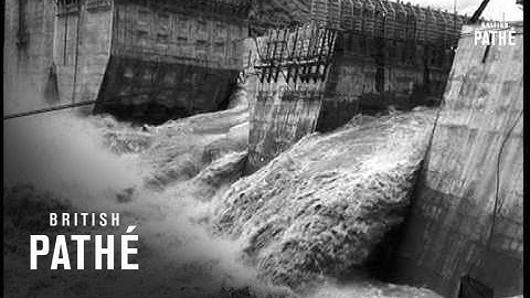 Flood Damages Kariba Dam (1958)
