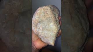 Mega hard rock gemstone with notable features