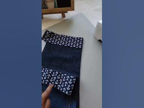 How to use up Fabric Scraps to Sew Patches for your Jeans (or other  clothing) 