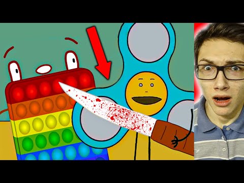 Спинер против Поп Ит 😱🔪 | Мульт | Кто круче Симпл Димпл или Поп Ит ? | Песня | Мультик анимация