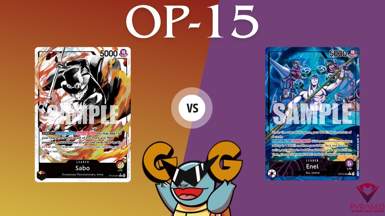 OP-15] Red Yellow Sabo Vs Purple Enel! - YouTube