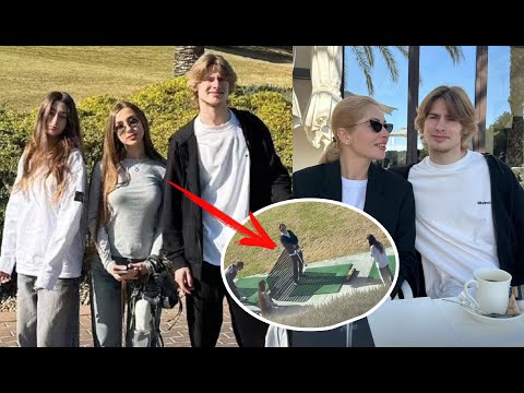 Диана в гостях у родителей Кирилла / играют в гольф