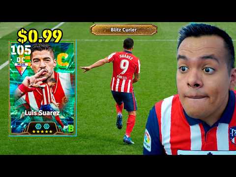 I paid $0.99 for Luis Suárez with Blitz Curler in eFootball