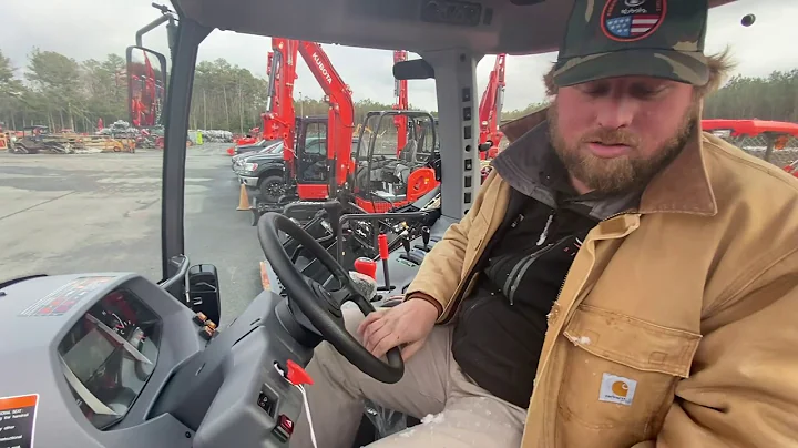 Dave Bloodsworth and the Kubota M4-071