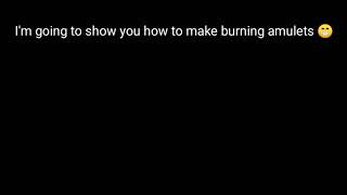 Burning amulets money maker (osrs)