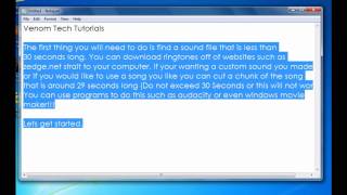 Create Iphone Ringtones Using Itunes screenshot 2