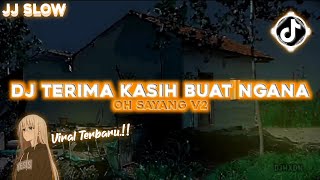DJ TERIMA KASIH BUAT NGANA X OH SAYANG V2 VIRAL TIKTOK BY DJHXDN