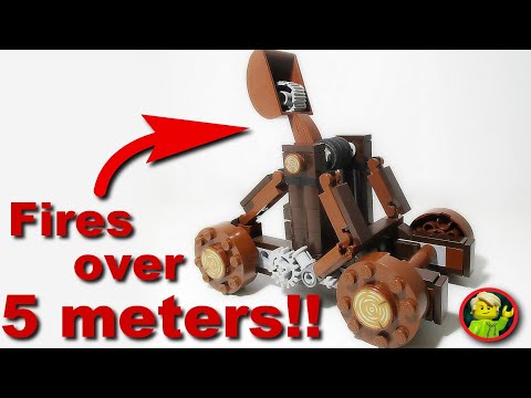 How to build a LEGO catapult!