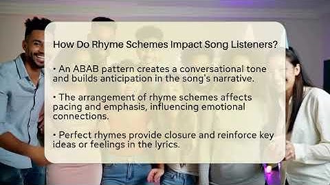 How Do Rhyme Schemes Impact Song Listeners? - Inside the Lyrics