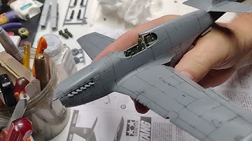 Tamiya 1/48 P 51B Mustang part 2