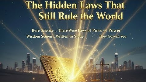 The Forgotten Laws That Still Rule theWorld