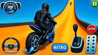 GT Bike Mega Ramp Racing 3D Games - GT Bike Crazy Ramp Stunt Racing - Android Gameplay  screenshot 2