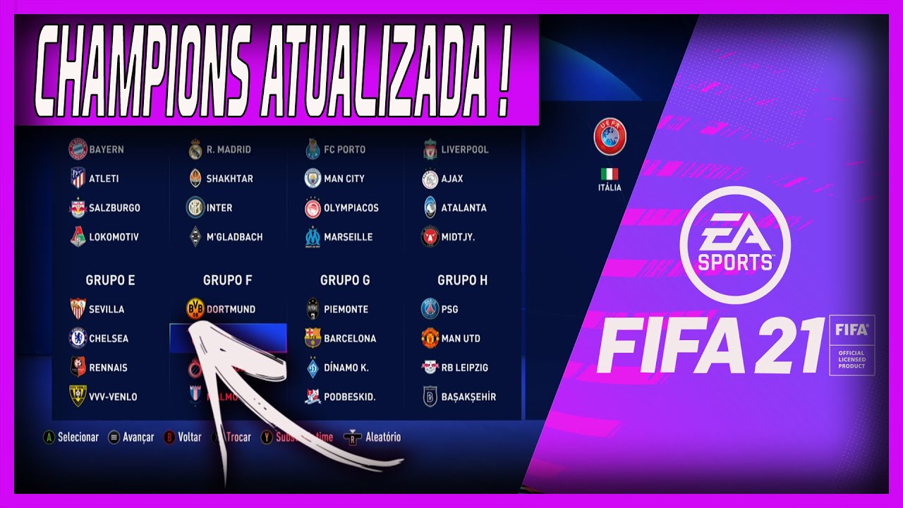 FIFA 21: Como jogar a final da Champions League?