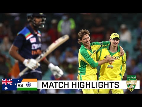 Smith, Zampa shine in high-scoring first ODI | Dettol ODI Series 2020