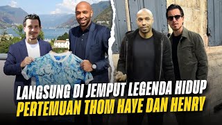 Dijemput Thierry Henry ke Bandara !! Tiba di Italia Thom Haye Gabung Como 1907 Tampil di Serie A