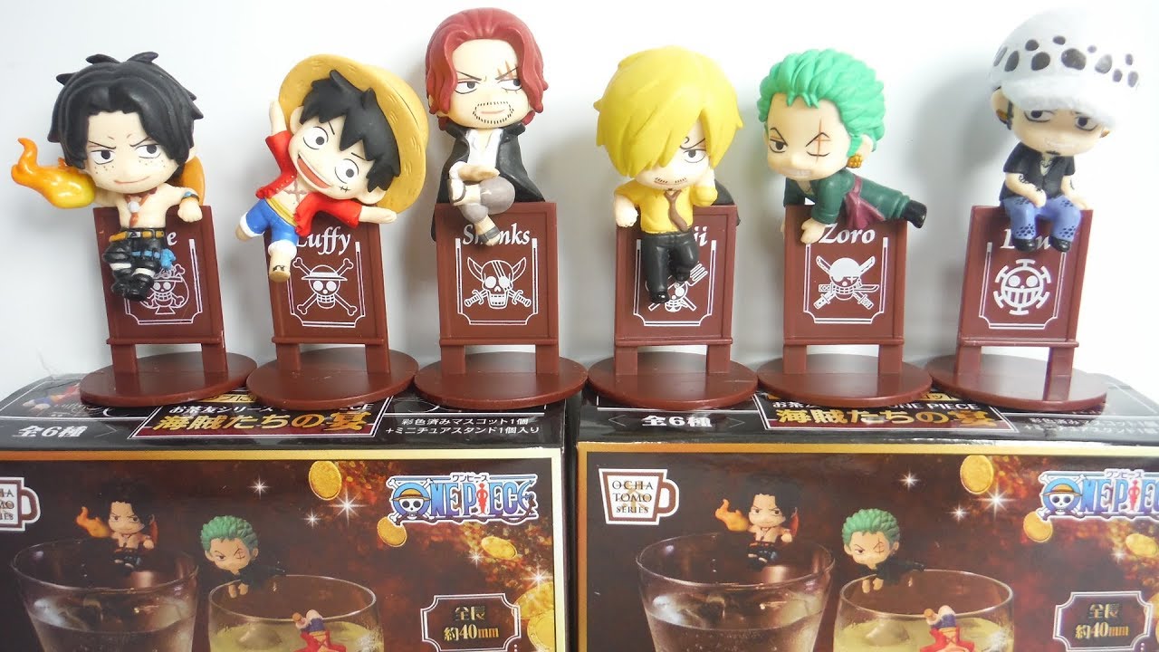 One Piece お茶友 ワンピース 海賊たちの宴 1box 開封 Figure メガハウス 食玩 Japanese Candy Toys Youtube